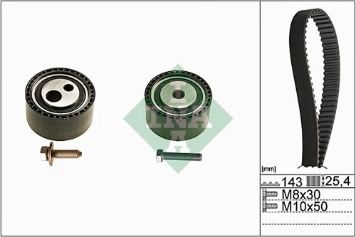 Timing belt set - timing, for
