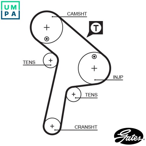 Timing belt 5471xs - timing,