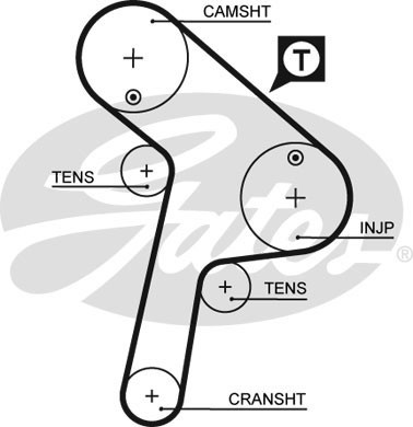 New timing belt - new,