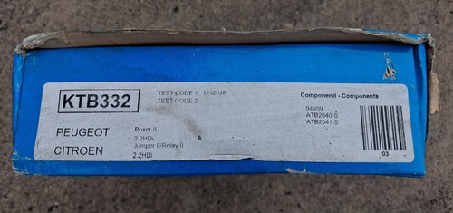 Dayco ktb332 timing belt kit - dayco,